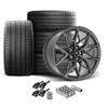 2015-23 Mustang Ford Performance Mach 1 HP Wheel & Michelin Sport 4S Tire Kit  - 19x10.5/11 - Dark Tarnished