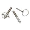 Ford Racing Hood Pin Kit Stainless Steel