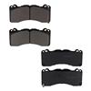 2015-2023 Mustang Hawk Performance Front Brake Pads - HPS 5.0 - GT Performance Pack GT PP/Bullitt