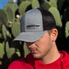5.0 Resto Fox Body Silhouette Hat  - Gray & Black