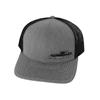 5.0 Resto Fox Body Silhouette Hat  - Gray & Black