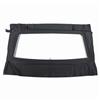 1983-90 Mustang Kee Convertible Glass Window w/ Stayfast Cloth  - Black