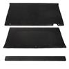 1994-04 Mustang K Dezines Rear Seat Delete  - Black Convertible