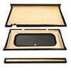 1994-04 Mustang K Dezines Rear Seat Delete  - Black Convertible