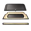 1994-04 Mustang K Dezines Rear Seat Delete  - Black Coupe