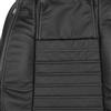 2005-09 Mustang Katzkin Seat Upholstery - Leather - w/ Side-Impact Airbag  - Black GT Coupe