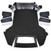 1983-90 Mustang Kee Convertible Top Kit - Stayfast Cloth  - Black