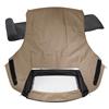 1995-98 Mustang Kee Convertible Top Kit w/ Defrost  - Saddle Tan