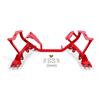 1979-04 Mustang BMR Tubular K-Member- Pushrod - Red 5.0/5.8