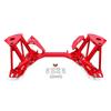 1979-04 Mustang BMR Premium Tubular K-Member With Spring Perches  - Pushrod - Red 5.0/5.8
