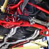 1979-04 Mustang BMR Premium Tubular K-Member With Spring Perches  - Pushrod - Red 5.0/5.8