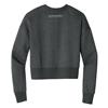 LMR Women's Cropped Crew Fleece  - Heathered Charcoal