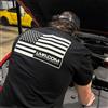 LMR USA T-Shirt  - Black