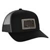 LMR Premium Snapback Hat - Black/Gray