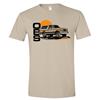 LMR OBS Bronco Retro Sun T-Shirt - XXL  - Desert Tan