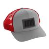 LMR Premium Snapback Hat  - Red/Gray