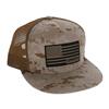 LMR USA Flag Snapback Hat  - Desert Camo
