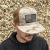 LMR USA Flag Snapback Hat  - Desert Camo