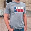 LMR Texas Flag Shirt  - Gray
