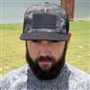 LMR USA Flag Snapback Hat  - Stealth Black Camo