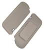 1987-89 Mustang TMI Sun Visors with Vanity Mirror  - Smoke Gray