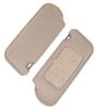 1990-92 Mustang TMI Sun Visors with Vanity Mirror  - Titanium Gray