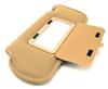 1985-89 Mustang TMI Sun Visors with Vanity Mirror  -  Desert Tan/Sand Beige
