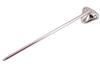 1979-84 Mustang TMI Sun Visor Rod for Coupe & Hatchback Without Mirror w/o Mirrored Visors