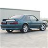 1979-93 Mustang 4 Lug Pony Wheel & Ford Licensed Center Cap Kit - 17x8/9 - Silver