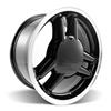 1979-1993 Mustang SVE 4 Lug 93 Cobra R Style Wheel - 17x8 - Black