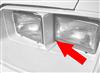 1983-86 Mustang Headlight Divider Bars