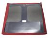 1987-88 Mustang TMI Cloth Headliner w/ ABS Board Scarlet Red Hatchback w/ T-Tops
