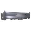 2015-17 Mustang GT Premium Rear Bumper - No Sensor Holes