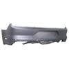 2015-17 Mustang GT Premium Rear Bumper - With Sensor Holes