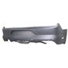 2015-17 Mustang GT Premium Rear Bumper - With Sensor Holes