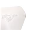 1993 Mustang TMI Headrest Pair w/ Pony Logo  - White - Limited Edition Convertible
