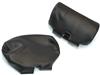 1999-2004 Mustang TMI Large Headrest Cover Kit - Dark Charcoal