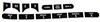2005-06 Mustang Single Disk CD Radio Button Restoration Kit