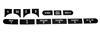 2007-09 Mustang Shaker Radio Button Restoration Kit