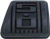 1979-93 Mustang 5.0L Logo Clutch Pedal Pad, 5 Speed