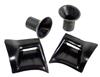 1983-93 Mustang Convertible J-Hook & Dowel Pin Receptacle Kit