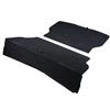 1979-86 Mustang K Dezines Rear Seat Delete  - Black Hatchback