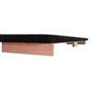 1979-86 Mustang K Dezines Rear Seat Delete  - Black Hatchback