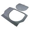 1979-86 Mustang K Dezines Rear Seat Delete  - SVO Gray Hatchback