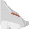 1994-04 Mustang Convertible Top Side Rail Weatherstrip Kit  - Center