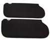 1985-93 Mustang TMI Sun Visors  - Black