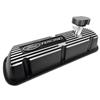 Mustang Ford Racing Short Valve Covers w/ Ford Racing Logo - Black