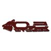 1979-25 Mustang V4 5.0 Fender Emblem Kit  - Chrome w/ Black