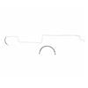 1986-93 Mustang 1/4" Return Line For Factory Hoses & Connections 5.0