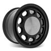 1979-93 Mustang 4 Lug 10-Hole Rear Wheel Kit - 15x9  - Black